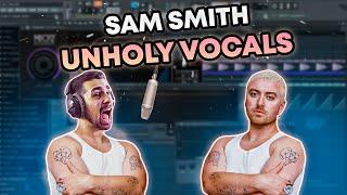 How To Make Sam Smith's "Unholy" Vocal Harmonies (Free FLP)