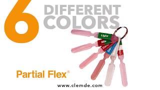 Color cartridge Partial Flex ® Flexible dental resine