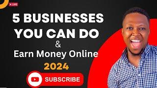 5 Businesses You can do in 2024 | How to make 1k$ doing online business