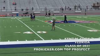 KENDAL COOK - RAY GUY PROKICKER.COM TOP PROSPECT CAMP 2020 - PUNTING