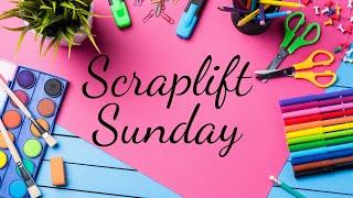 Scraplift Sunday |12x12 Scrapbook Layout | February Stash kit