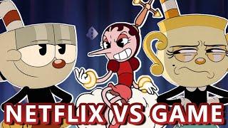 Cuphead: Differences between TV Series & Games!