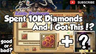 Pirate Ocean Adventure Kaido Exchange Spent 10K Diamonds!