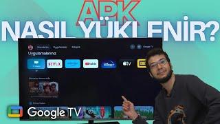 Google TV'ye APK İle Uygulama Nasıl Yüklenir? | Philips The One 65PUS8808 Ambilight TV