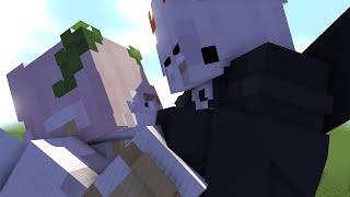 minecraft animation: love story of angel and demon. love does not choose races... (extra)