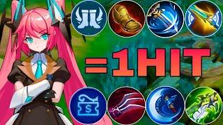 WOW AMAZING GOOD KILLS LAYLA BUILD TOP1 GLOBAL | ONE SHOT ONE KILLS LAYLA | LAYLA GAMEPLAY