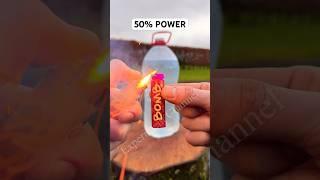 Firecracker Underwater POWER TEST #shorts #cracker #tricks #newyear #fireworks