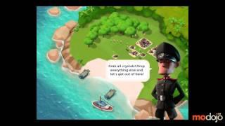 Boom Beach Gameplay - Sharpshooter Level (iPhone/iPad)