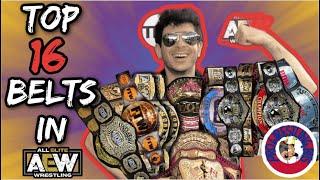 AEW and Tony Khan Have Gone Title Belt Crazy | Ranking All 16 AEW Championships