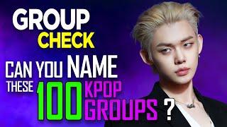 [KPOP GAME] CAN YOU NAME THESE 100 KPOP GROUPS ?