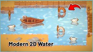 Modern 2D Water in Unity !