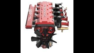 TOYAN FS-L400 Engine Model #enginediy.com #engineering #engine #enginemodel #enginesound