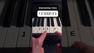 Interstellar Intro  #piano #tutorial #tipsandtricks #tips #lesson #musica #music #pianomusic