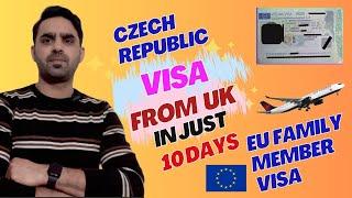 Czech Republic visit visa from UK 2023.