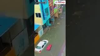 Heavy Rain in Hyderabad, Telangana: Streets Flooded Across the City #Shorts #Trending #Reel