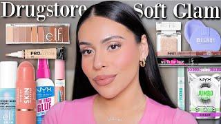 Soft Glam using only DRUGSTORE MAKEUP 