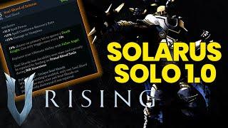 V Rising 1.0 Solo BOSS Guide - Solarus the Immaculate