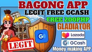 GLADIATOR APP=LEGIT EARNING APP GCASH 2024||MONEY MAKING APP TRU LAZADA,GCASH&PAYPAL#earningapp