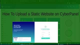 How To Upload a Static Website on CyberPanel | HTML, CSS, JavaSCript, PHP Website