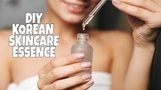 DIY Korean skincare essence to get clear and glowing skin || 10-step korean skincare routine