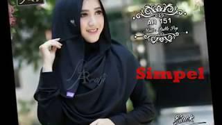 Jual Pastan Arrafi ar 151 Crepe Pashmina Instan Terbaru