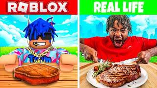 I Ate Every Food In ROBLOX In Real Life