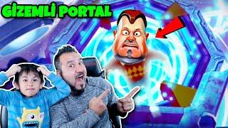 SAKALLI KOMŞUNUN GİZEMLİ PORTAL CİHAZI! İKİZİNİ GÖRDÜK! | DARK RIDDLE OYNUYORUZ