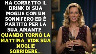 Il ragazzo tornò a casa dalla sua amante e vide sua moglie sorridere...