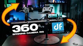 DIGITALFOTO 360° Spinning Camera Rig Video Rotating Platform REVIEW