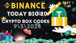 today's binance crypto box code today | binance red packet code today