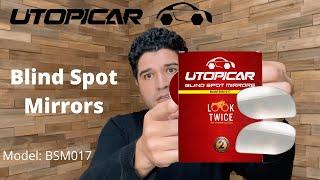 Utopicar Blind Spot Mirrors - How to install them and mistakes to avoid. Model: BSM017