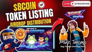 [LIVE] BCOIN Listing on Ston.fi | BombCrypto | Telegram Airdrop