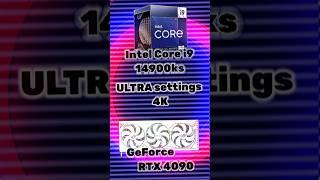 RTX 4090 + Intel Core i9 14900ks + 4k ULTRA settings DLSS: OFF. (part 1) #gaming #fps #pc #shorts