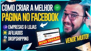 Como CRIAR PÁGINA no Facebook para Afiliados, Empresas, Lojas e Dropshipping (Passo a Passo)