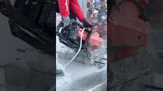 #Hilti Battery cut-off saws DSH 600-22 and DSH 700-22 at World of Concrete