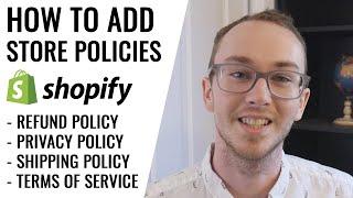 How To Add Store Policies and Legal Pages on Shopify