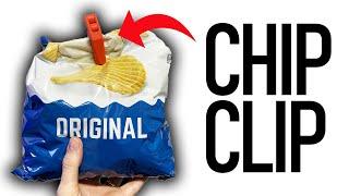 THIS Print Will Keep Your Bag of Chips Closed (Chip Clip!)