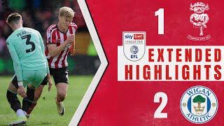 Lincoln City v Wigan Athletic extended highlights