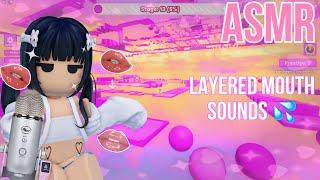 ROBLOX ASMR - 30 minutes of INTENSE layered MOUTH SOUNDS  (NO TALKING)