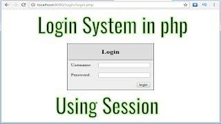 Login logout system with session in php for beginners