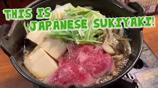 【Japanese food】This is Japanese sukiyaki、日本のすき焼き、#SOUログ、三田市、居酒屋のどか