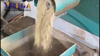 500kg/h soybean meal making machine how does soybean meal extruder work?