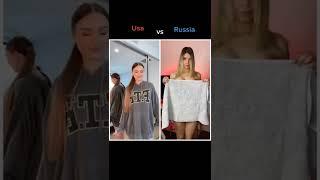 Usagirl vs Russiangirl  #shorts #tiktok #dance #girlstiktok #girls #usavsrussia #usa #Russia