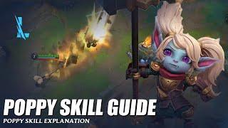 Poppy Skill Guide - Wild Rift