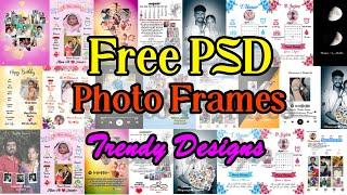 All Type Baby Details Frames | Free PSD Video Tutorial - Master Photoshop Designing!