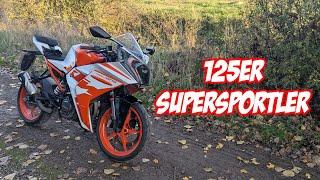 Ich fahre die KTM RC 125 | Beste 125er Sportler?