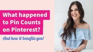 Why did Pinterest remove pin counts on Pinterest?