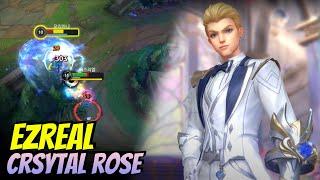 역대급 비주얼 수정 장미 이즈리얼!! feat:정글탈주 CRYSTAL ROSE EZREAL THROWS CRYSTAL?! feat: TOXIC AFK PLAYER