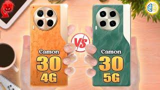 Tecno Camon 30 4G Vs Tecno Camon 30 5GFull Review