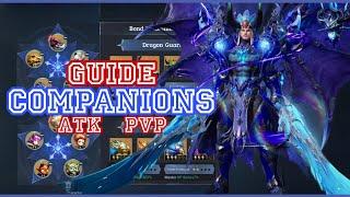 MU Origin 3 Companions Guide [ Attack & PvP ] for each Class 